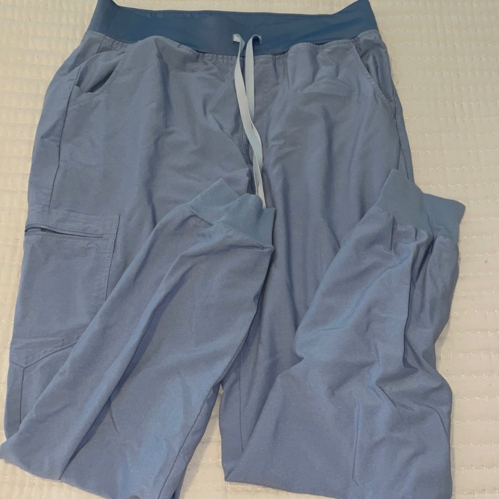 Figs Vapor Blue Space Dye Joggers